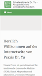 Mobile Screenshot of praxis-dryu.de